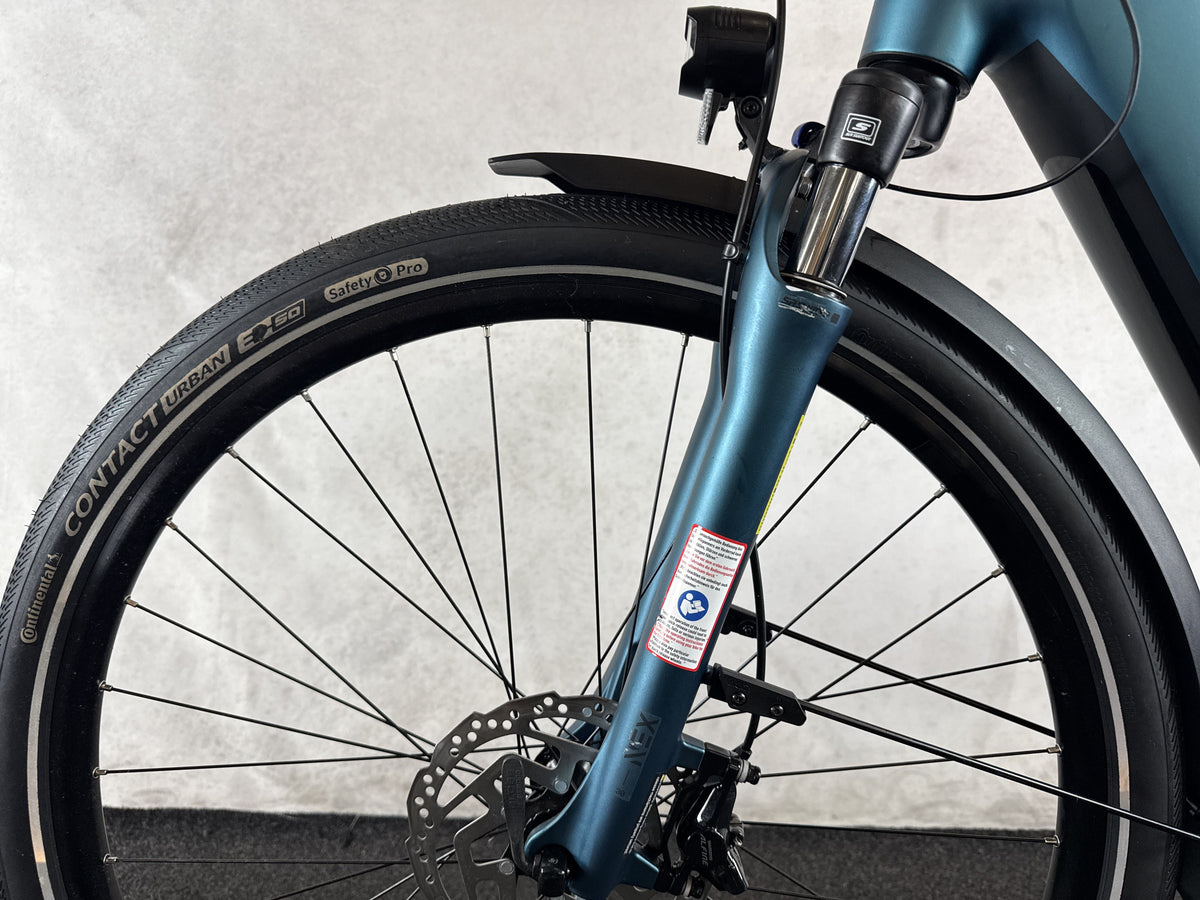 CUBE Supreme RT Hybrid Comfort EXC 500 gebraucht – Vorderrad und Gabel