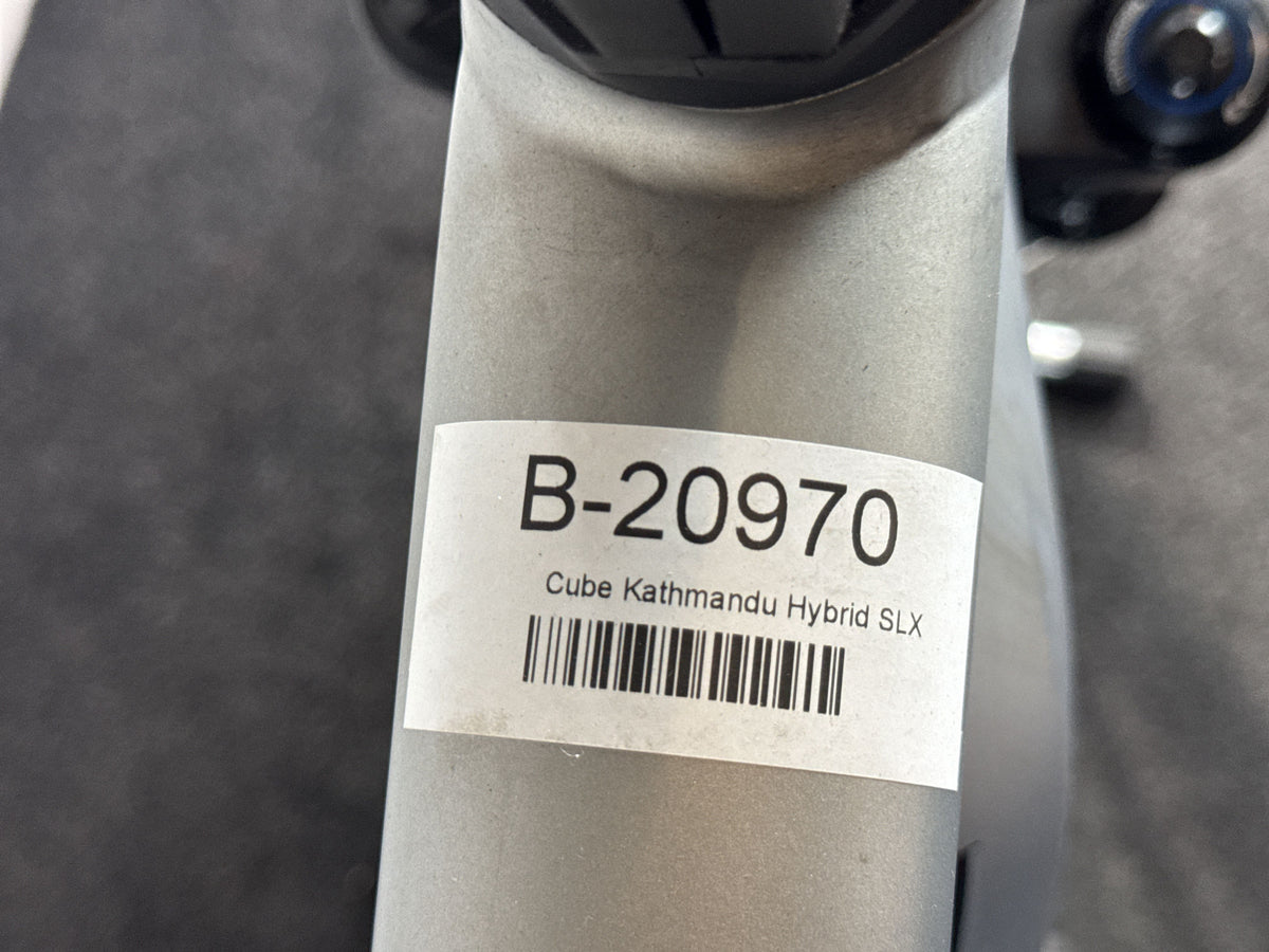 CUBE Kathmandu Hybrid SLX 750 Lady gebraucht – Rahmennummer-Etikett