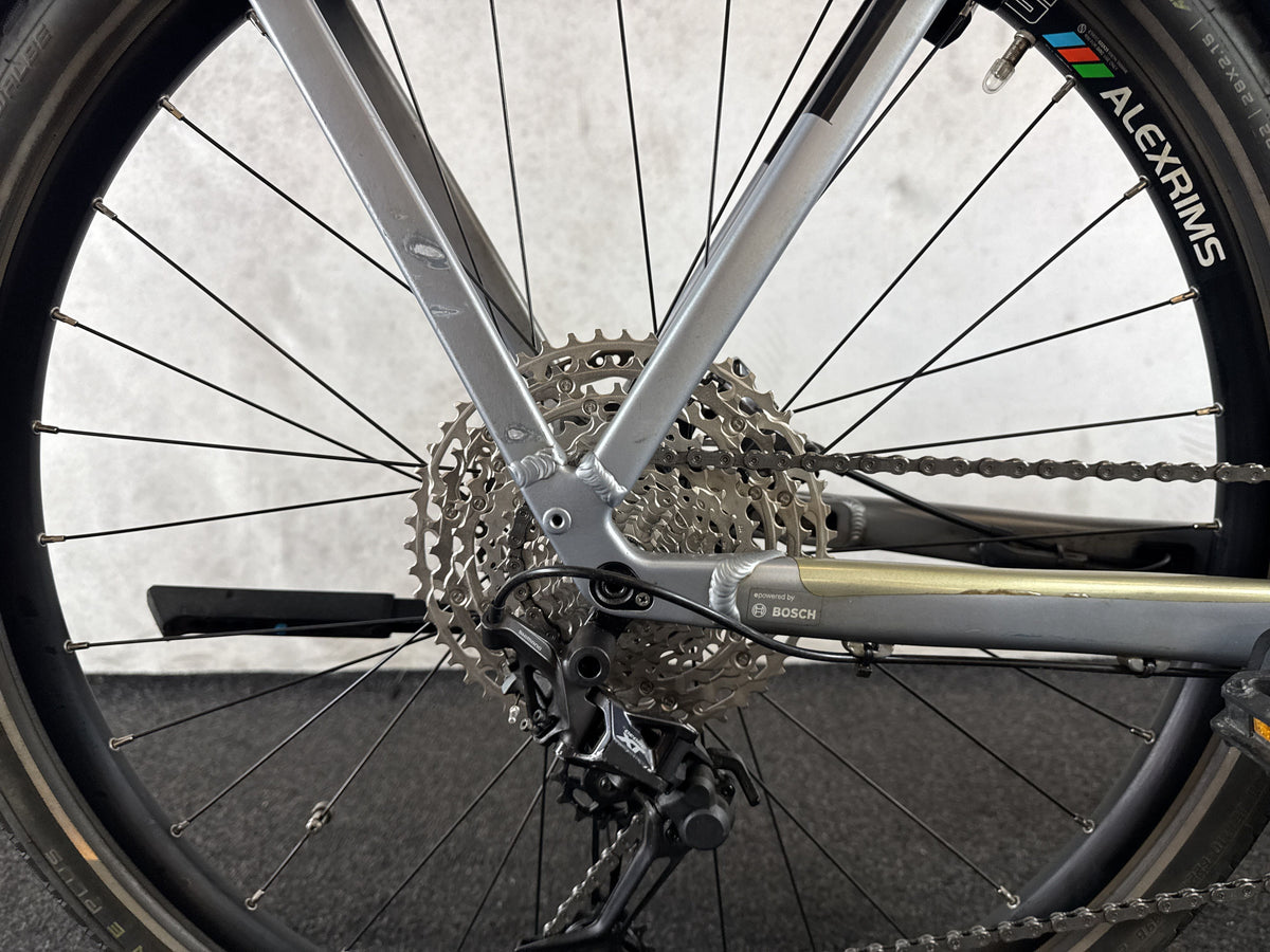 CUBE Kathmandu Hybrid SLX 750 Lady gebraucht – Hinterradnabe und Schaltung