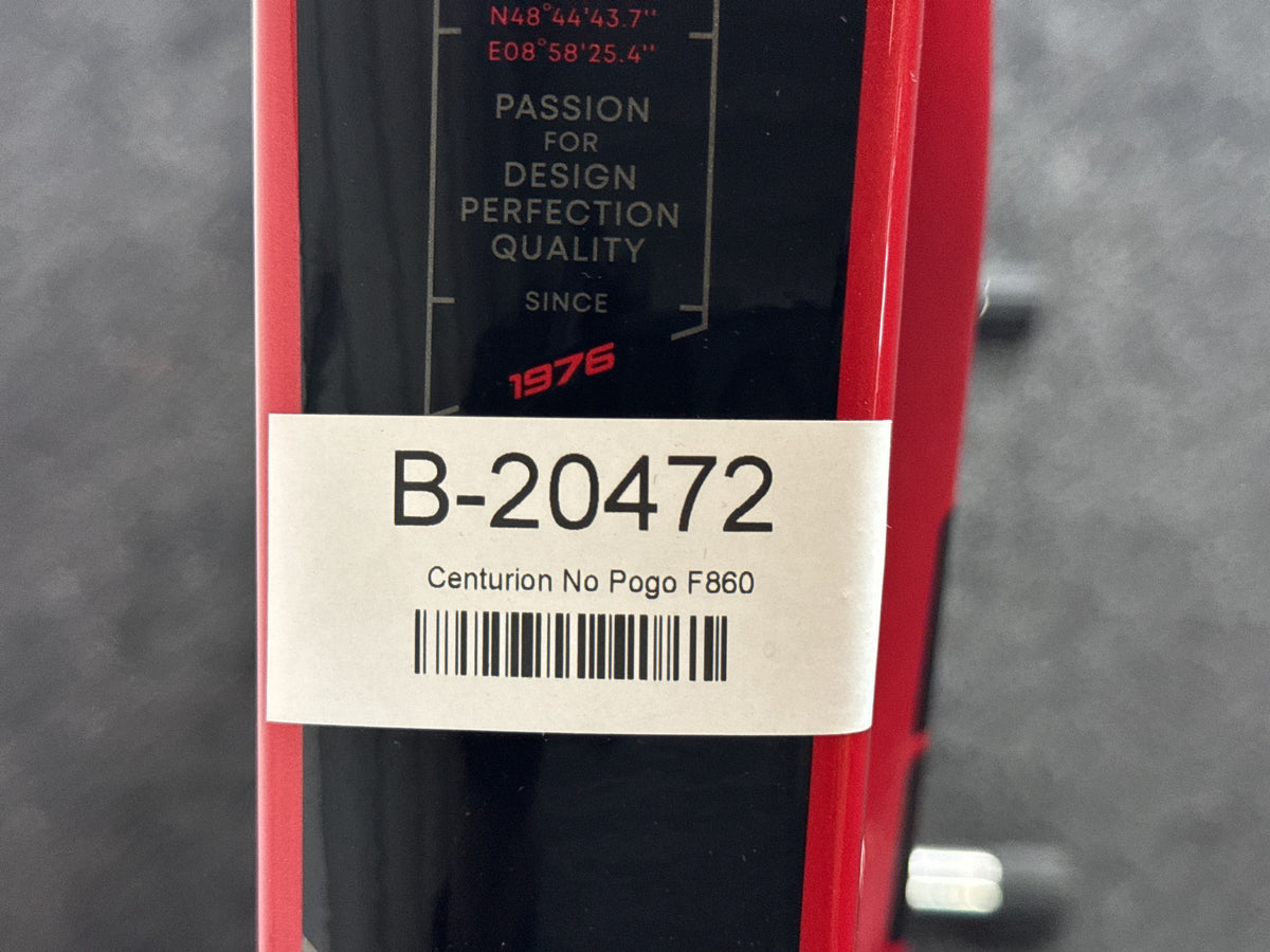 Centurion No Pogo F860 gebraucht – Rahmennummer-Etikett