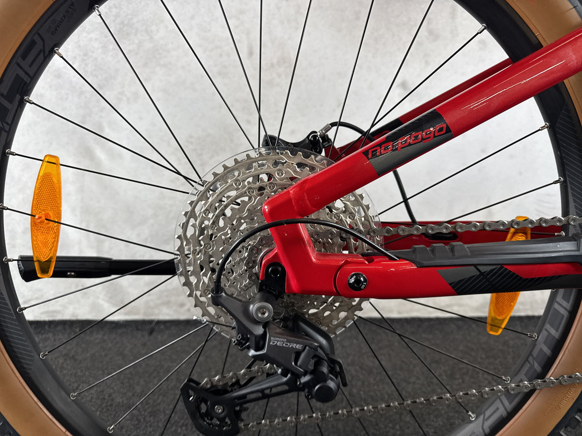 Centurion No Pogo F860 gebraucht – Hinterradnabe und Schaltung