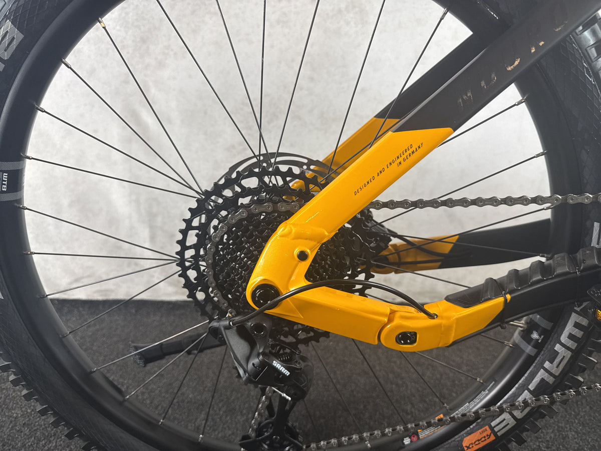 Haibike Nduro 6 gebraucht – Hinterradnabe und Schaltung