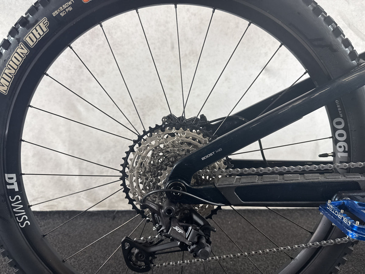 Trek Slash 9.7 SLX/XT gebraucht – Hinterradnabe und Schaltung