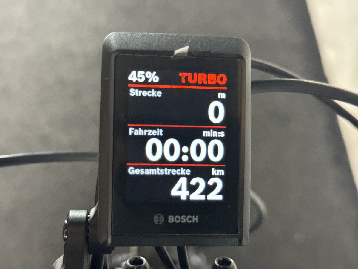 CUBE Kathmandu Hybrid SLX 750 gebraucht – Display