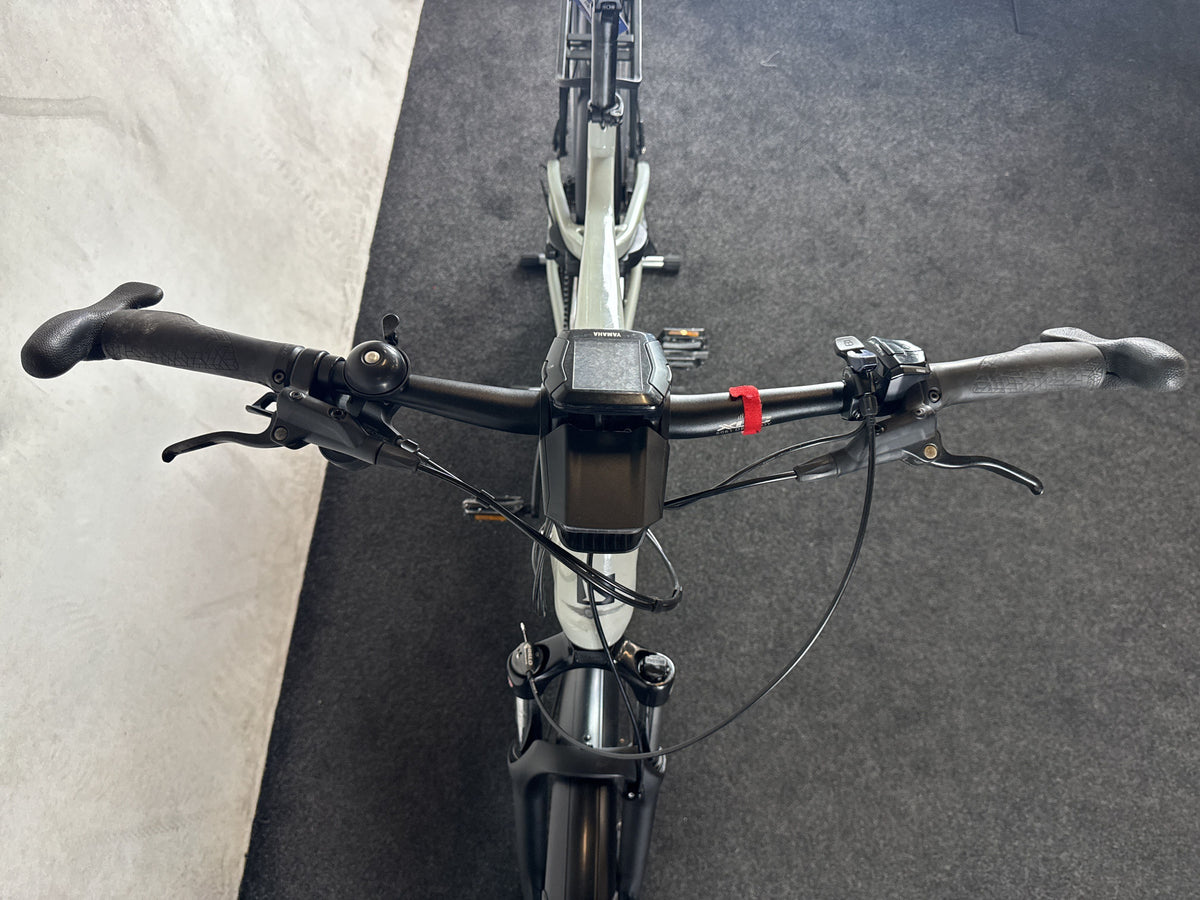 Haibike Trekking 6 gebraucht – Cockpit von vorne
