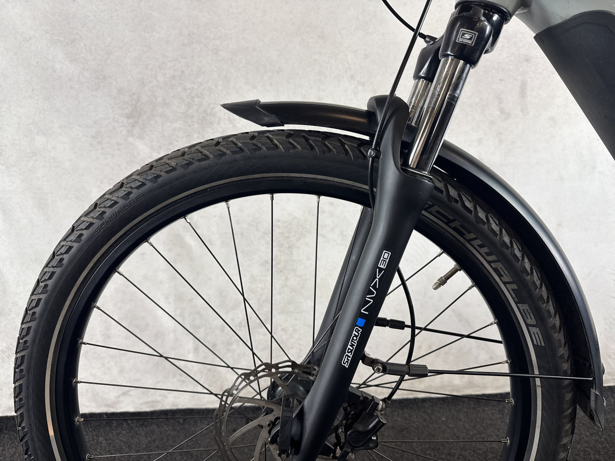 Haibike Trekking 6 gebraucht – Vorderrad und Gabel