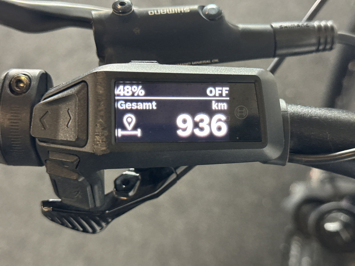 CUBE Reaction Hybrid Pro 800 Allroad gebraucht – Display
