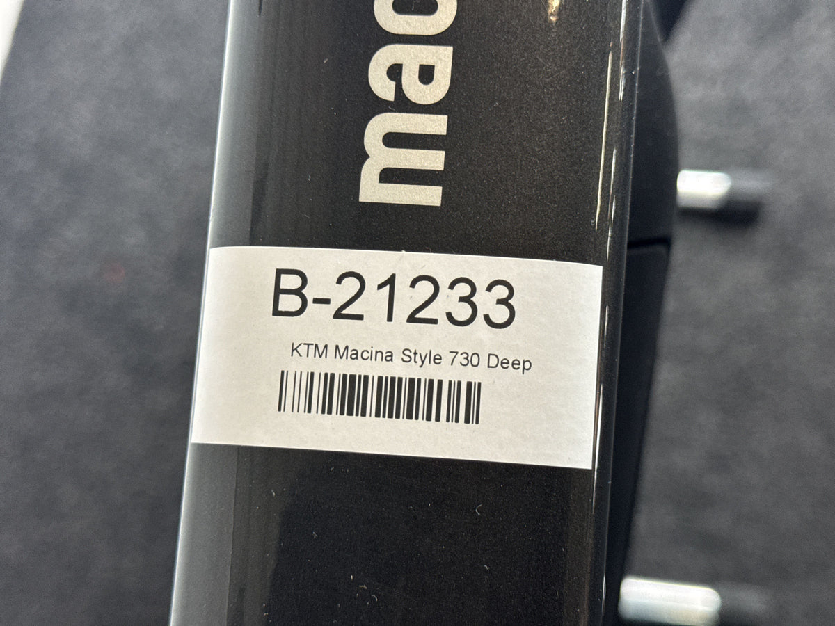 KTM Macina Style 730 gebraucht – Rahmennummer-Etikett