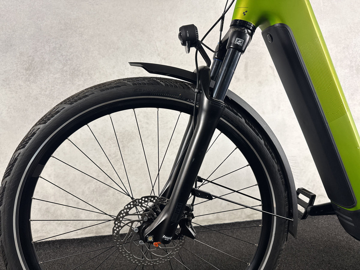 Cube Kathmandu Hybrid Pro gebraucht – Vorderrad und Gabel