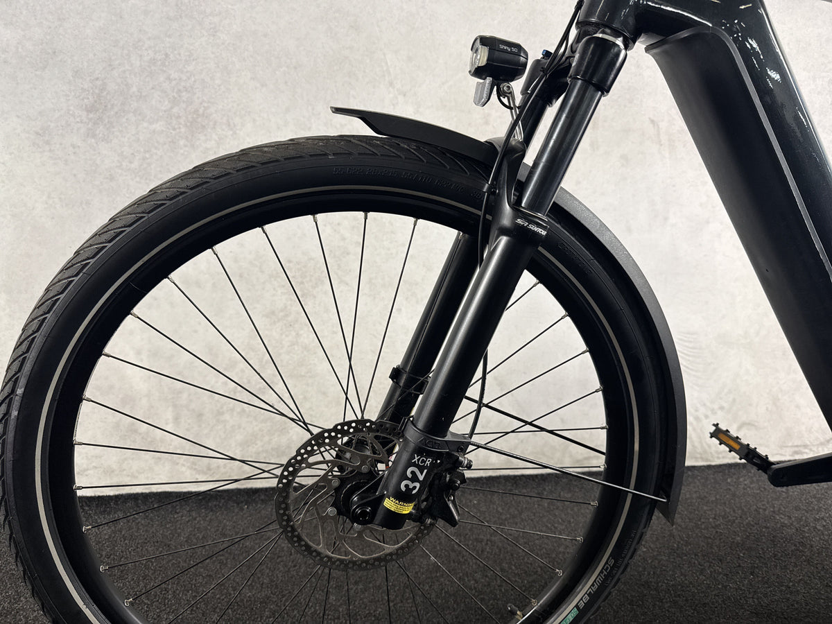 CUBE Kathmandu Hybrid EXC 750 gebraucht – Vorderrad und Gabel