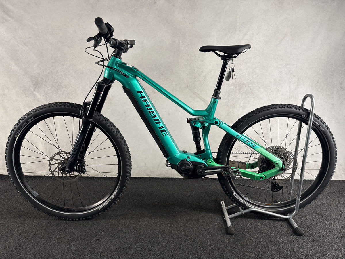 Haibike AllMtn 2 gebraucht – Seitenansicht links