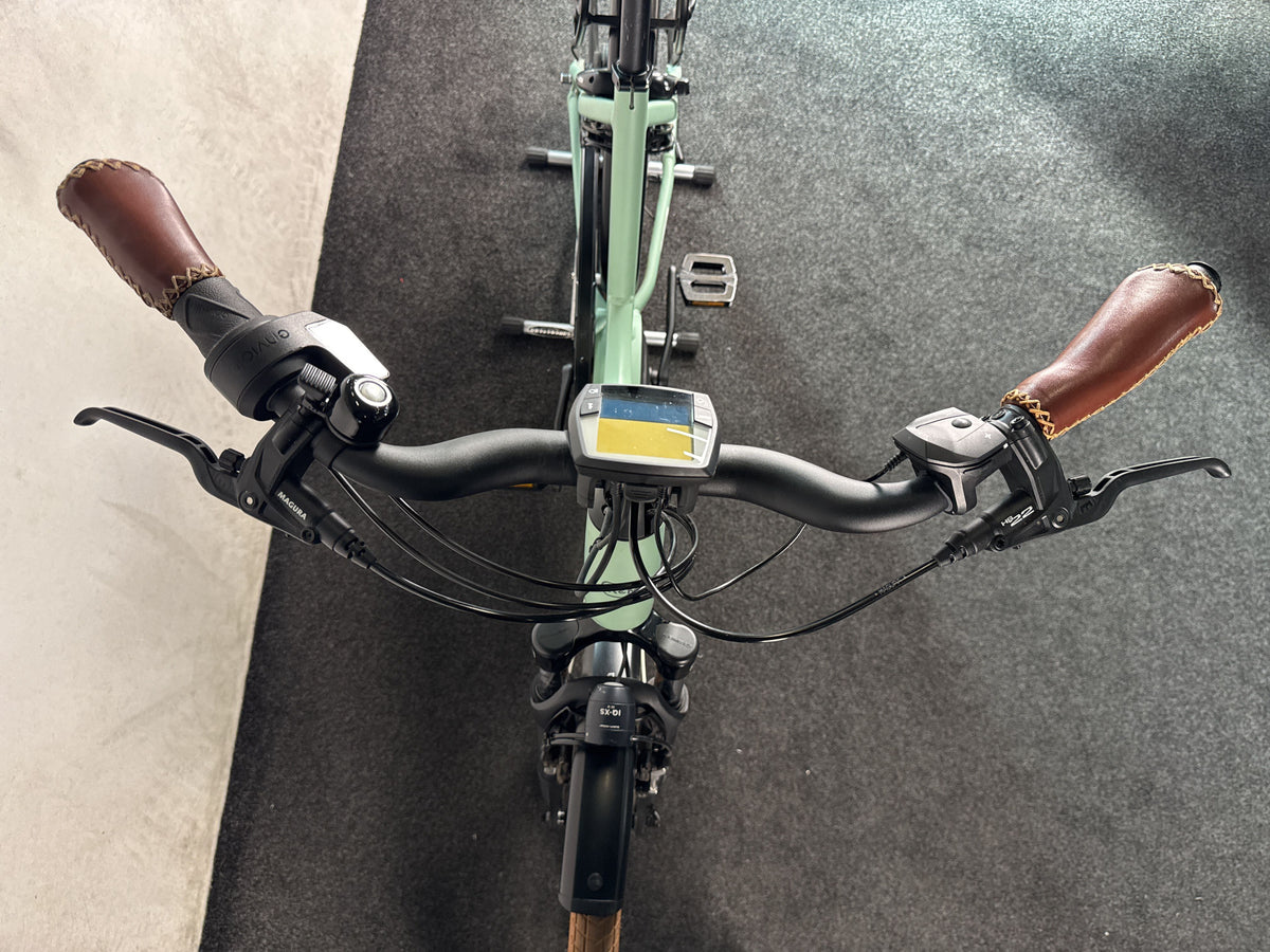 Riese & Müller Swing vario gebraucht – Cockpit von vorne
