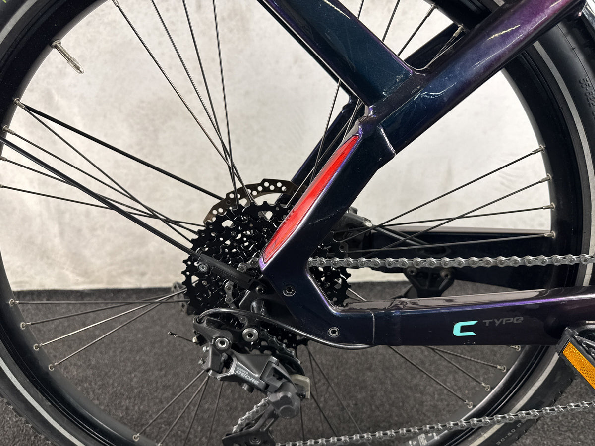 Bianchi E-Omnia gebraucht – Hinterradnabe und Schaltung