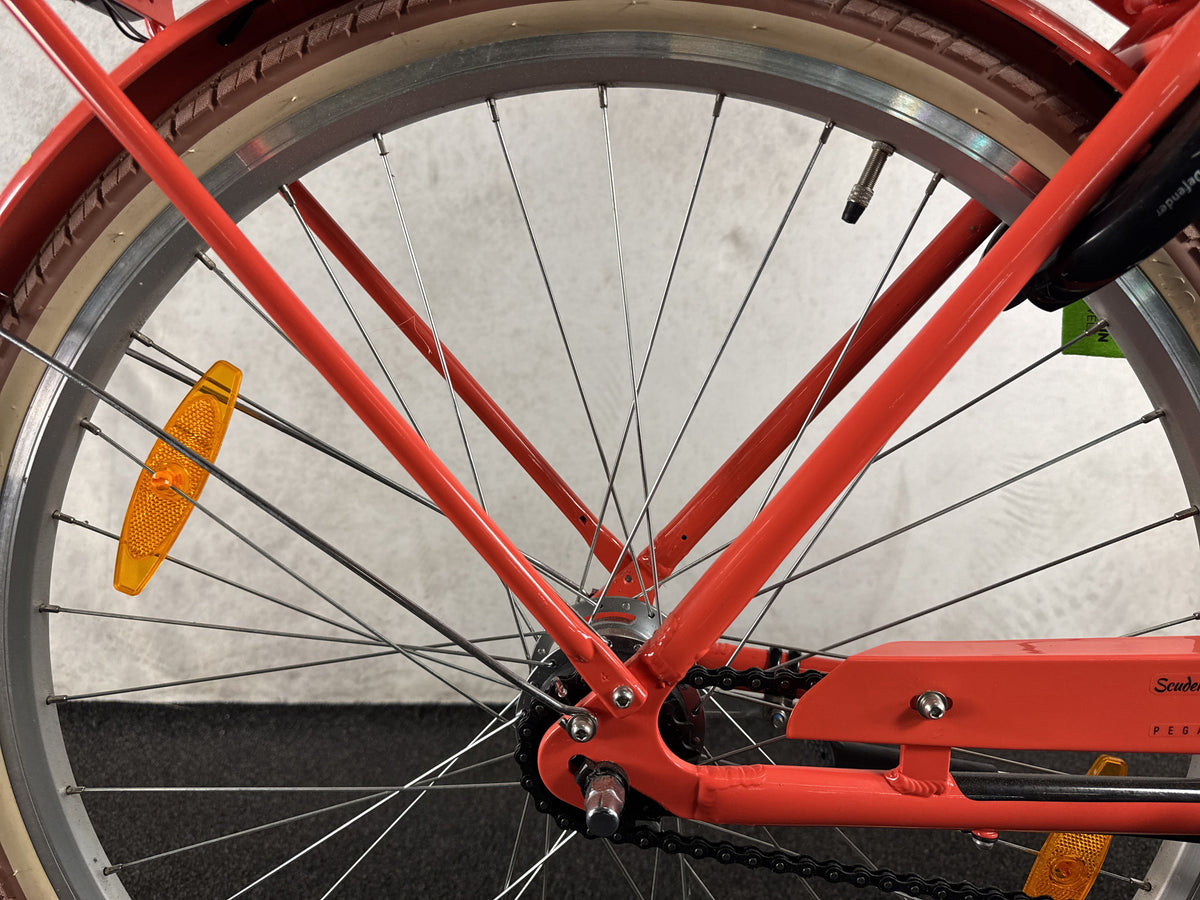 Pegasus Bici Italia 7 gebraucht – Hinterradnabe und Schaltung