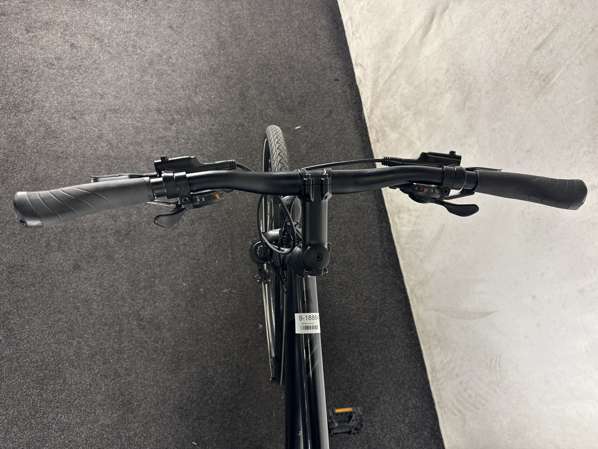 Stevens Savoie gebraucht – Cockpit aus Fahrersicht