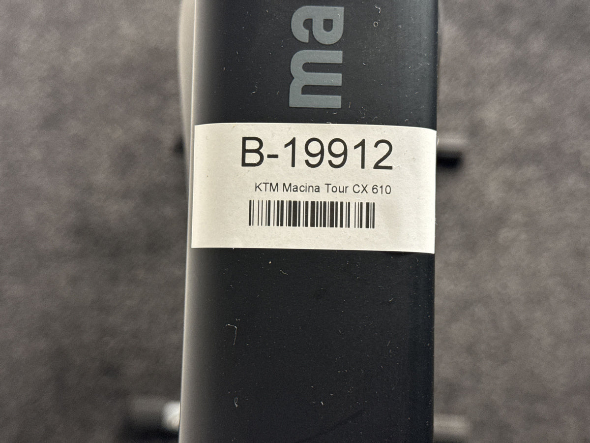 KTM Macina Tour CX 610 gebraucht – Rahmennummer-Etikett