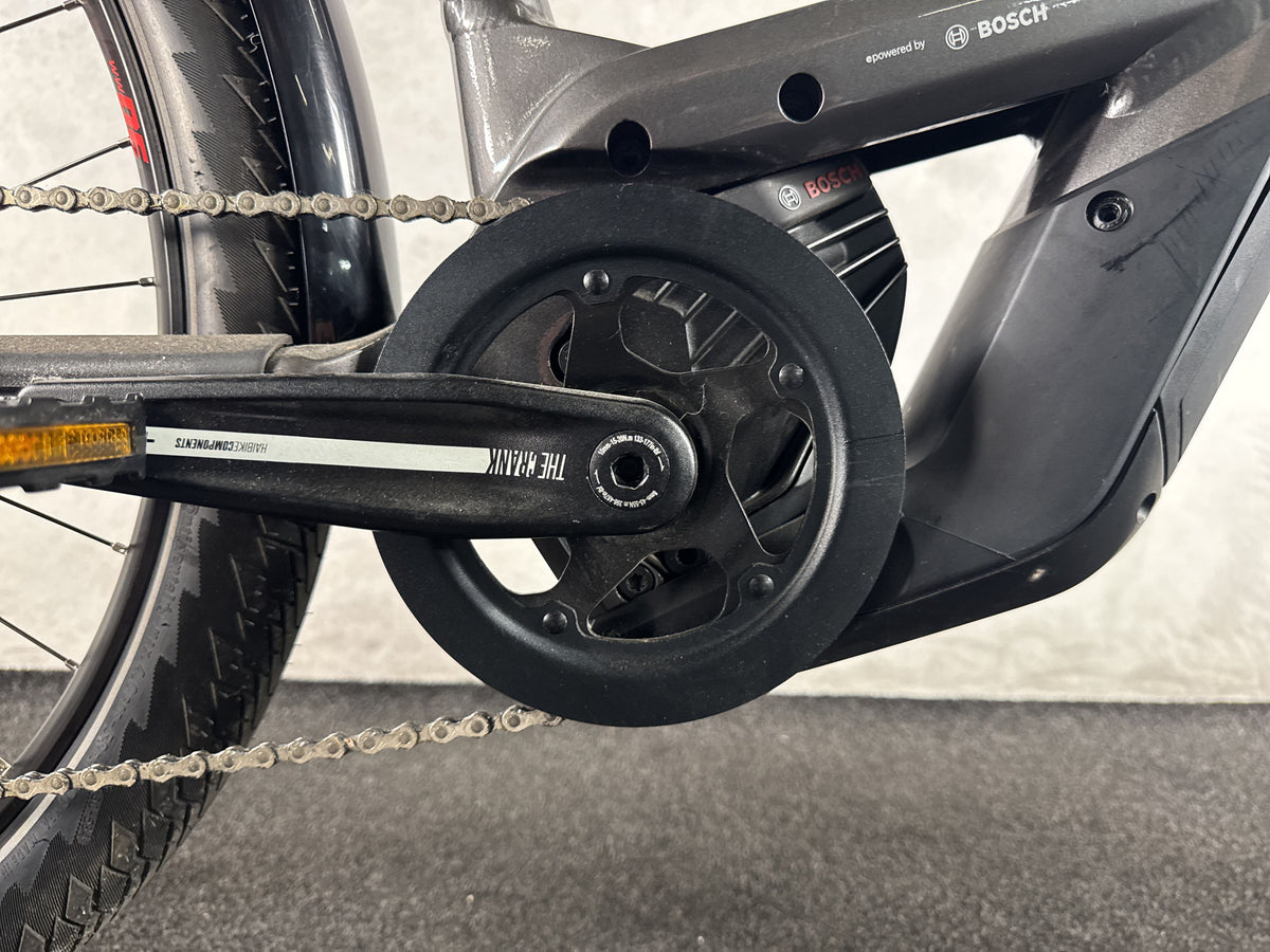 Haibike Trekking 9 gebraucht – Motor von rechts