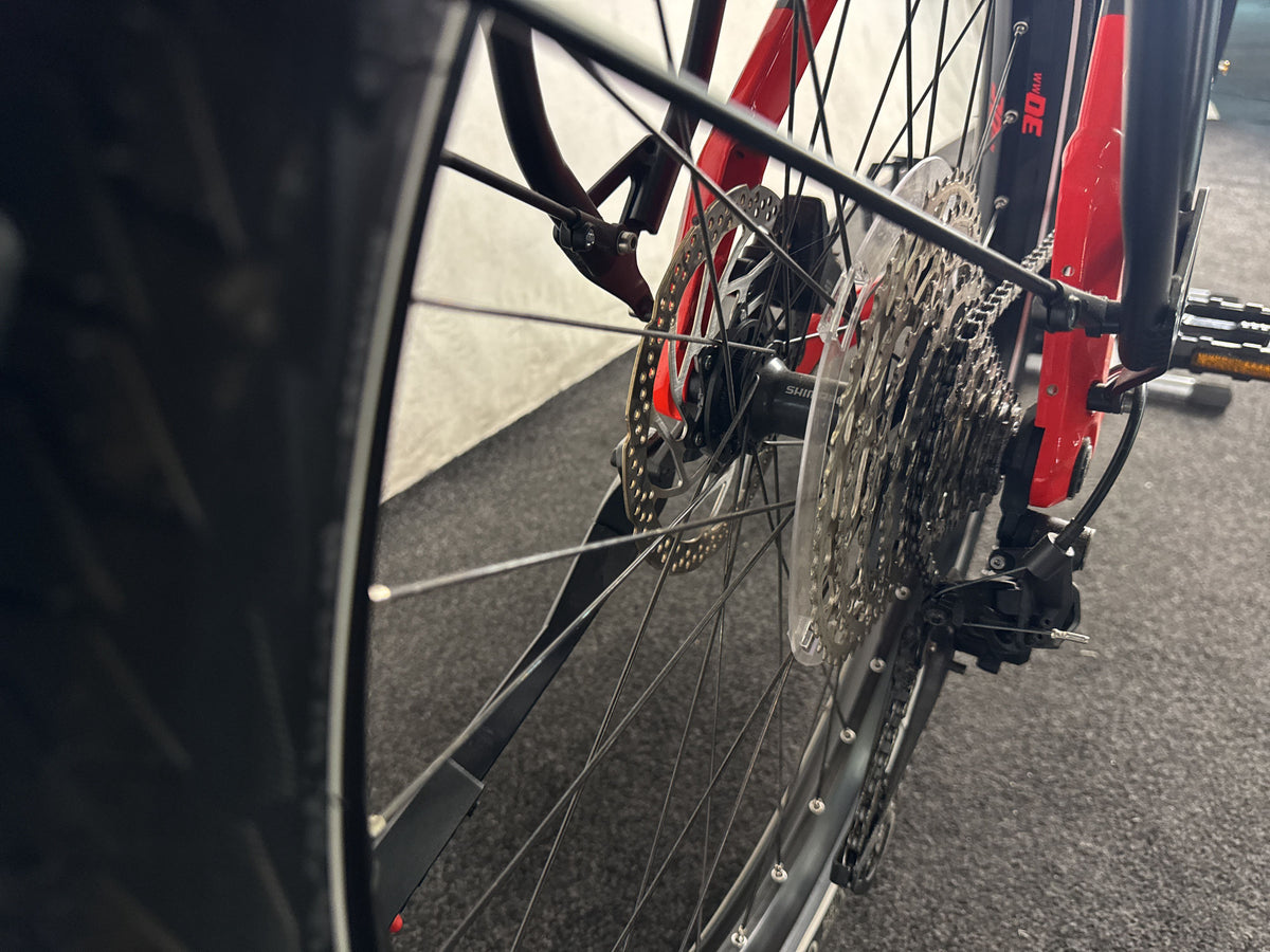 Haibike Trekking 9 gebraucht – Hinterrad