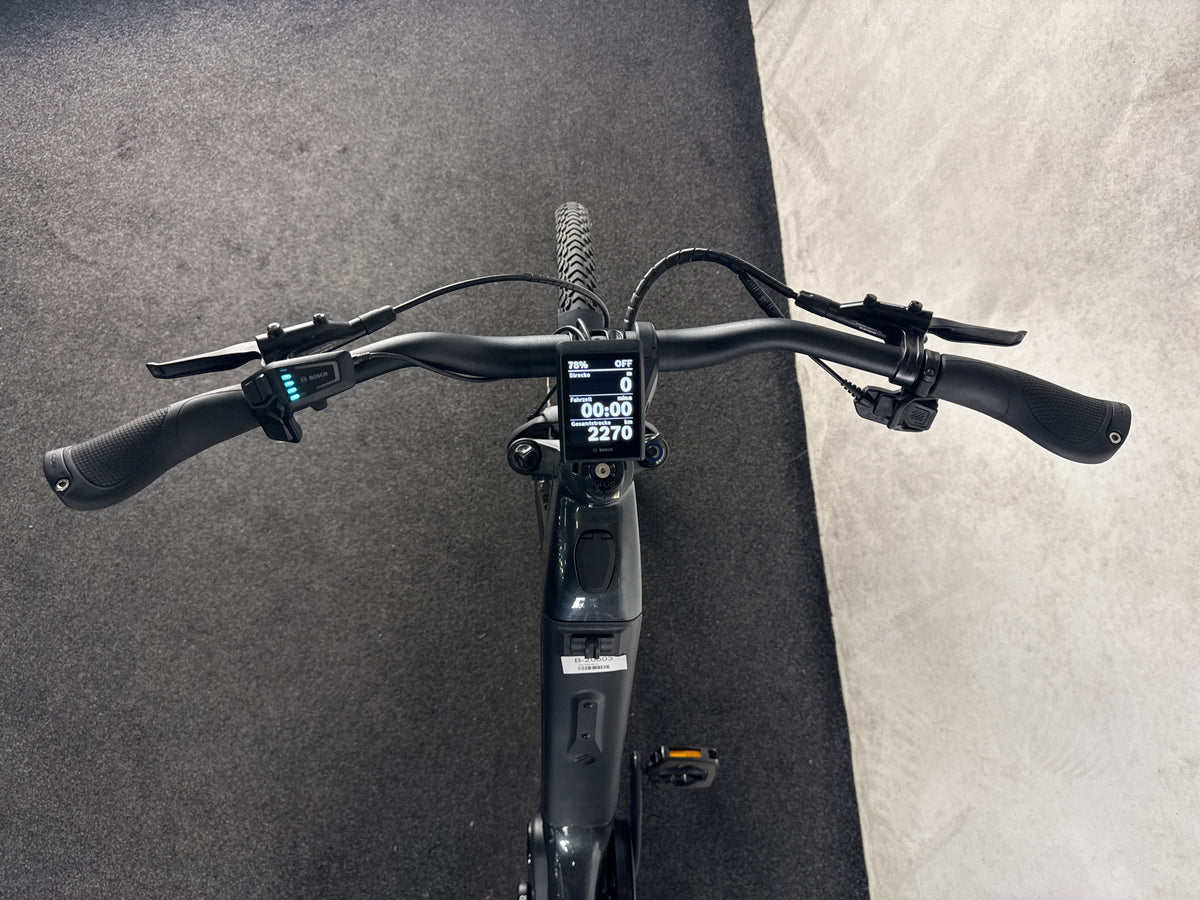Simplon Chenoa e:Low Premium E14 gebraucht – Cockpit aus Fahrersicht