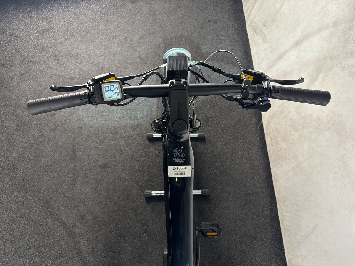 Scott E-Silence 20 Men gebraucht – Cockpit aus Fahrersicht