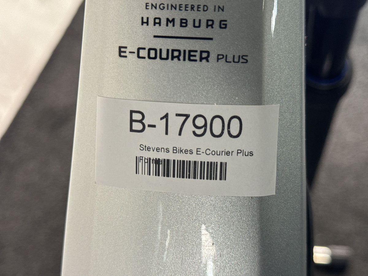 Stevens E-Courier Plus Forma gebraucht – Rahmennummer-Etikett