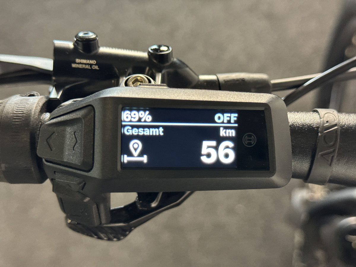CUBE Reaction Hybrid Race 800 gebraucht – Display