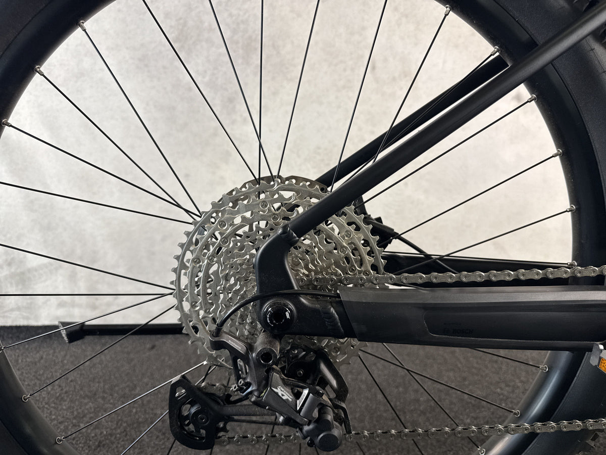 CUBE Reaction Hybrid Race 800 gebraucht – Hinterradnabe und Schaltung