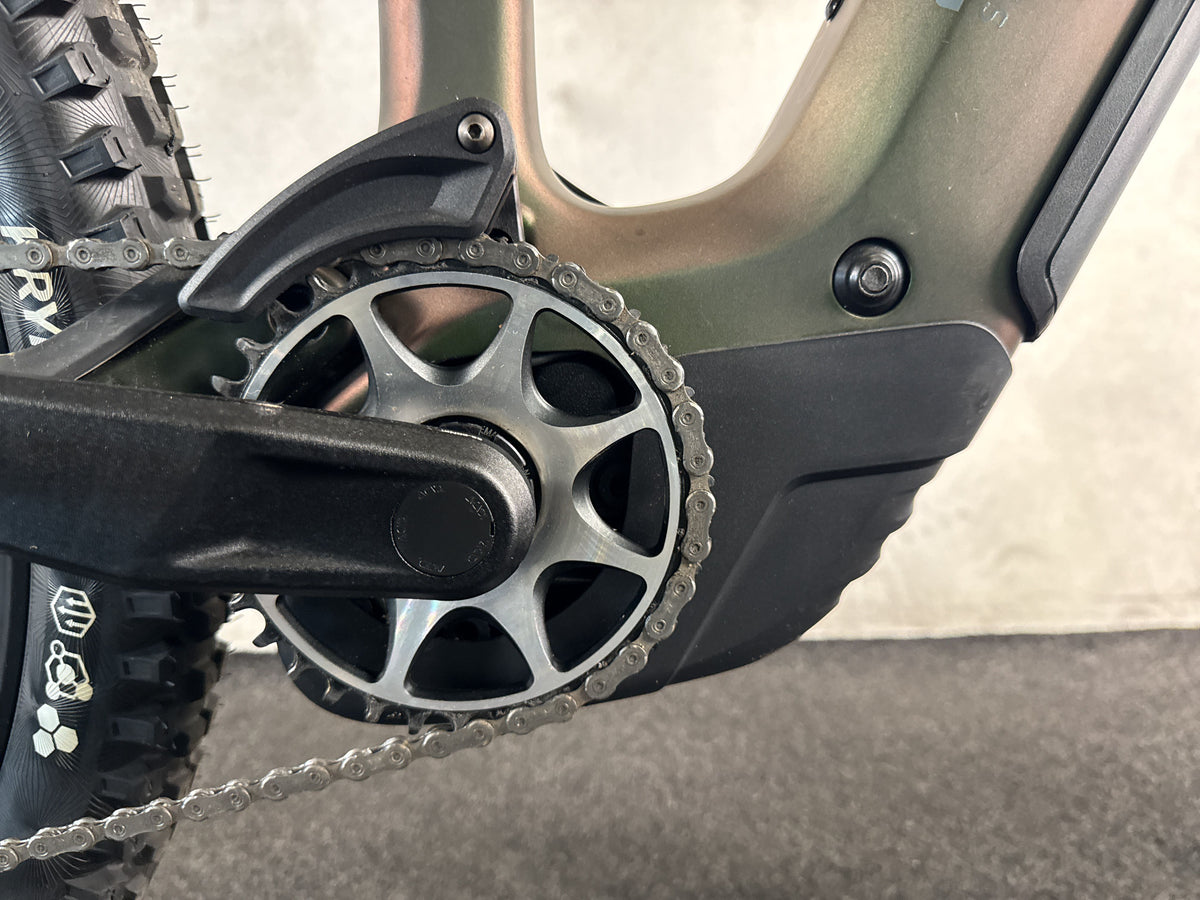 CUBE Stereo Hybrid ONE44 HPC SLX Evo 800 gebraucht – Motor von rechts