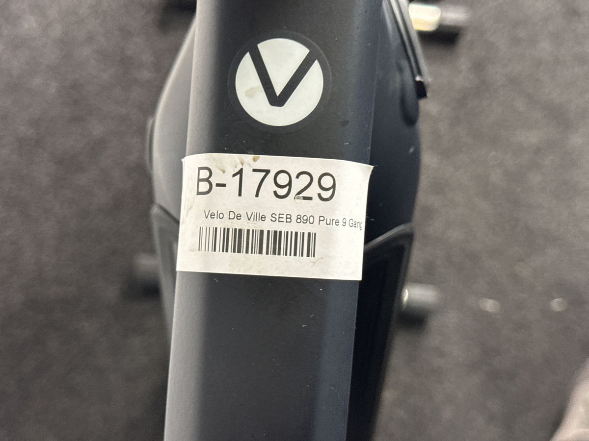 Velo De Ville SEB 890 Pure gebraucht – Rahmennummer-Etikett