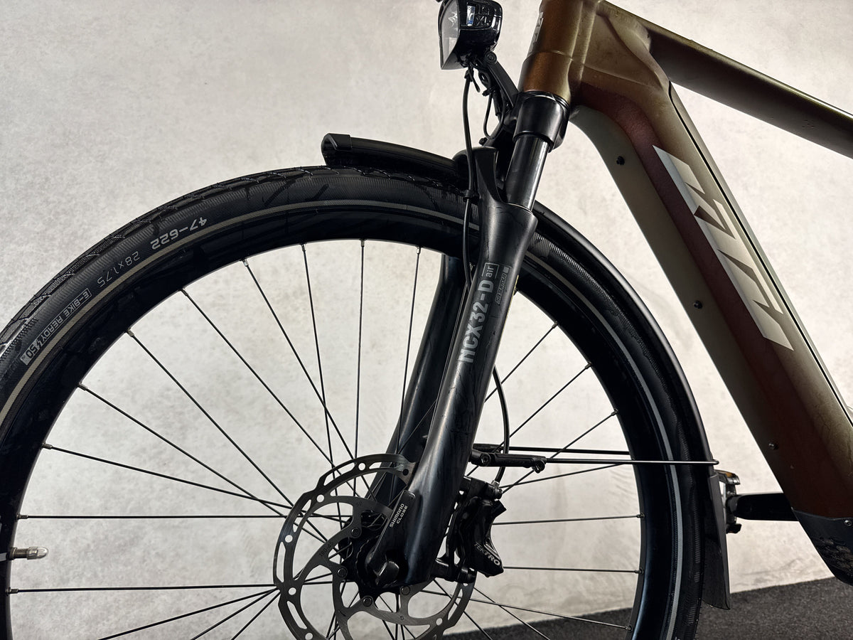 KTM Macina Style 720 gebraucht – Vorderrad und Gabel