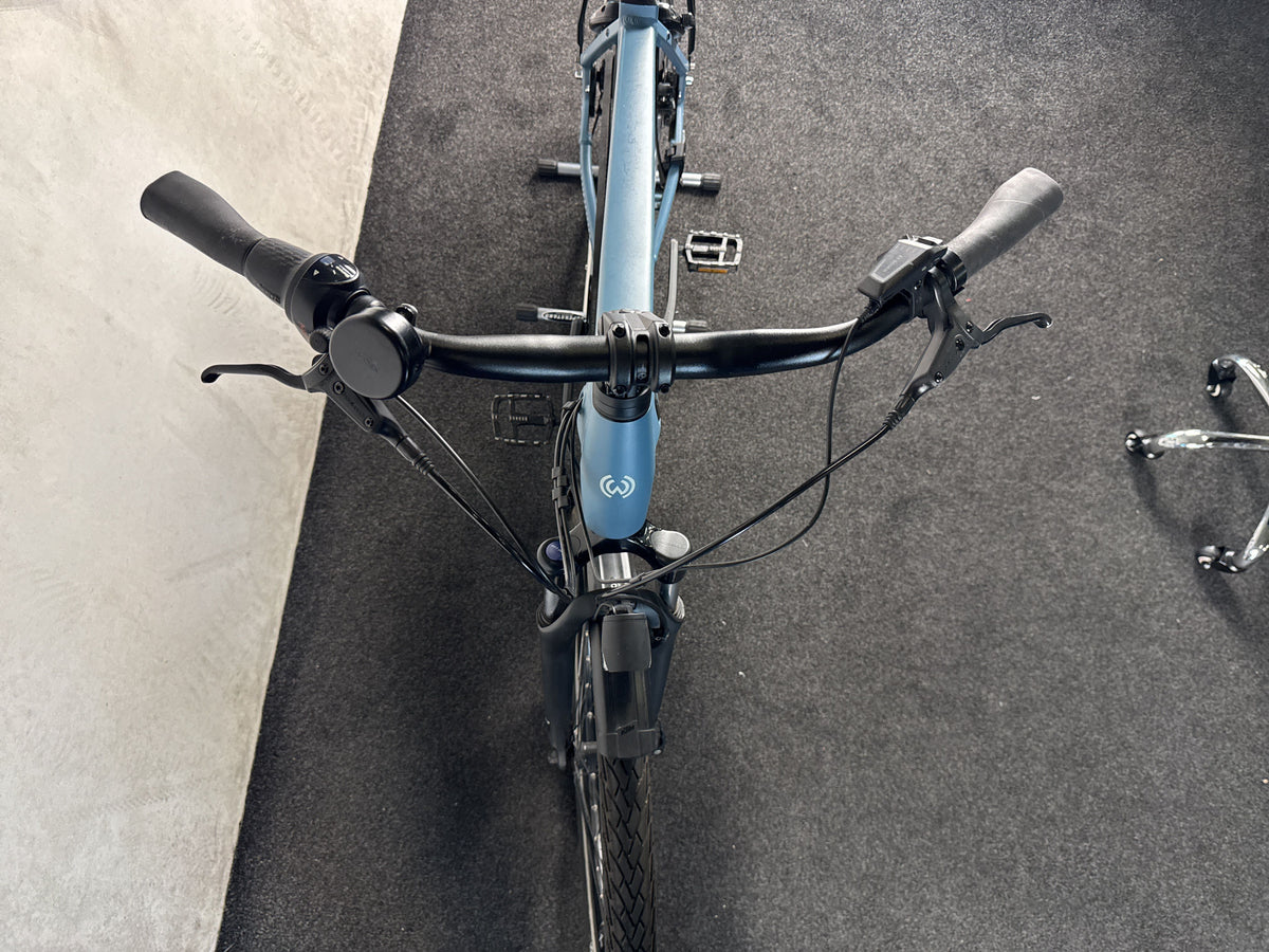 Winora Sinus R8E gebraucht – Cockpit von vorne