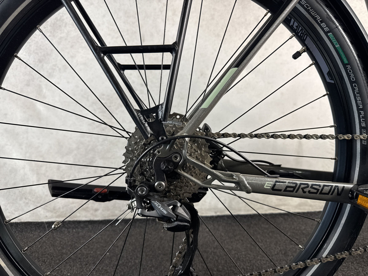Kellys E-Carson 30 P gebraucht – Hinterradnabe und Schaltung