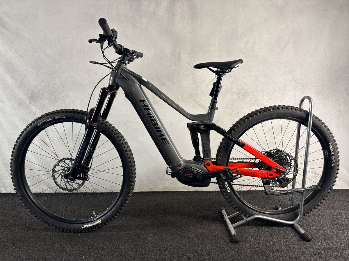 Haibike AllMtn 4 gebraucht – Seitenansicht links