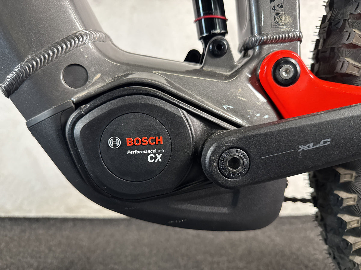 Haibike AllMtn 4 gebraucht – Motor von links