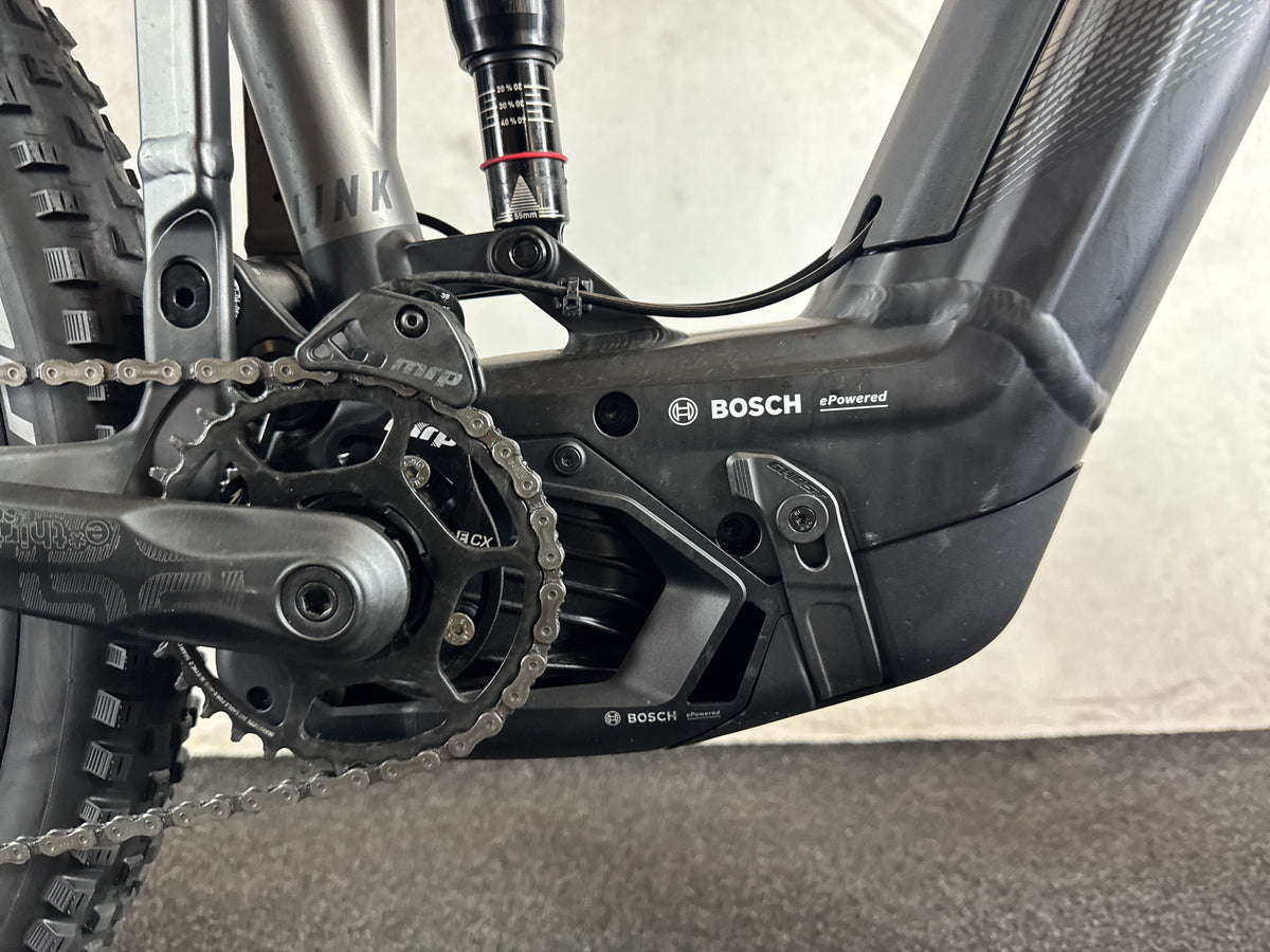Ghost E-Riot Trail AL Essential gebraucht – Motor von rechts