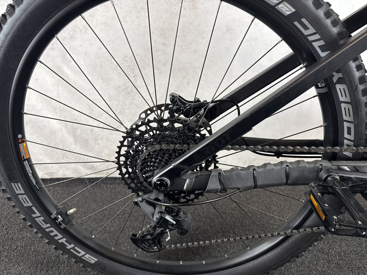 Ghost E-Riot Trail AL Essential gebraucht – Hinterradnabe und Schaltung