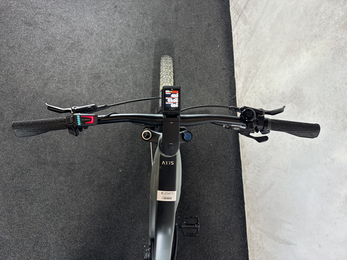 Scott Axis eRIDE 10 gebraucht – Cockpit aus Fahrersicht