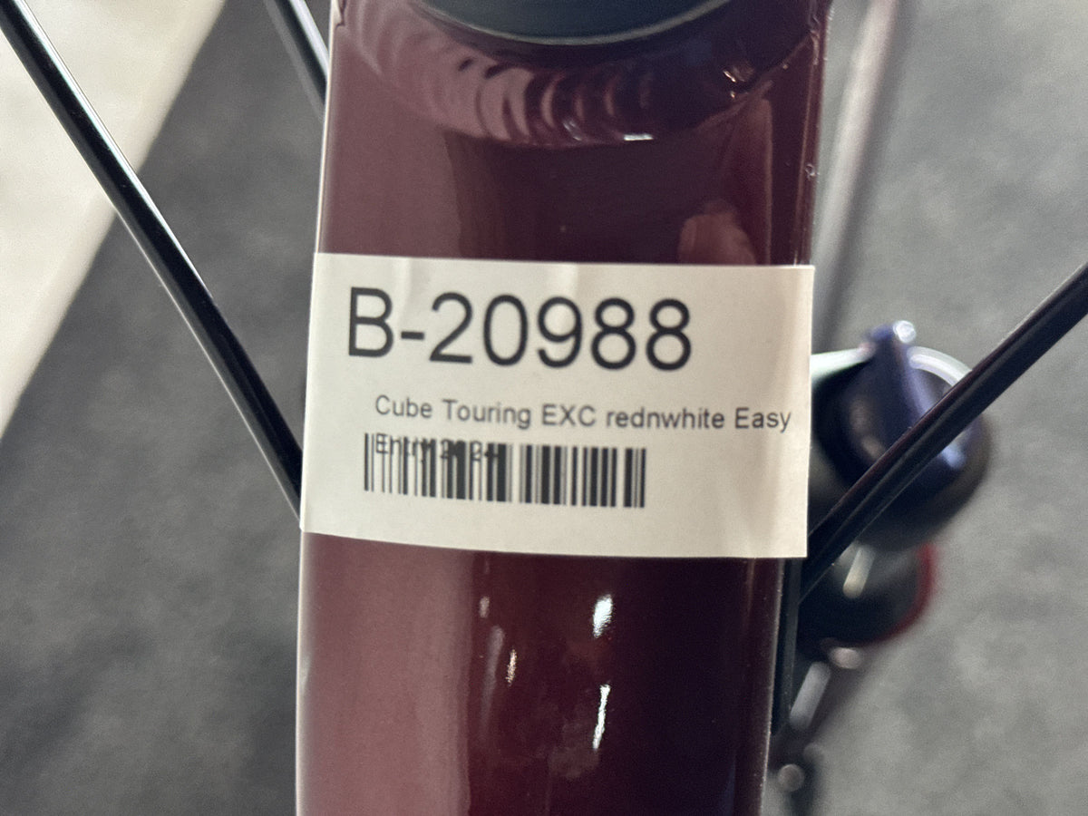 Cube Touring EXC gebraucht – Rahmennummer-Etikett