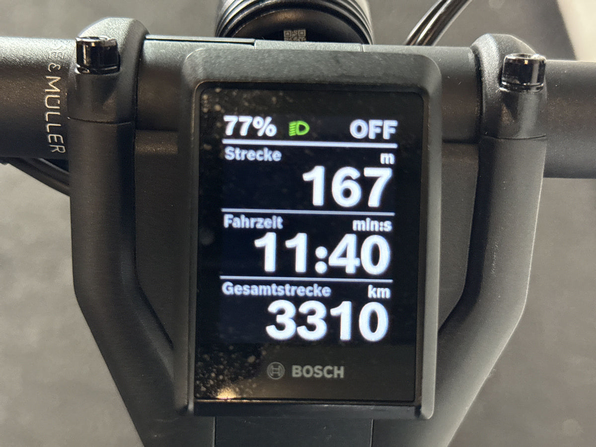 Riese & Müller Charger4 GT vario gebraucht – Display