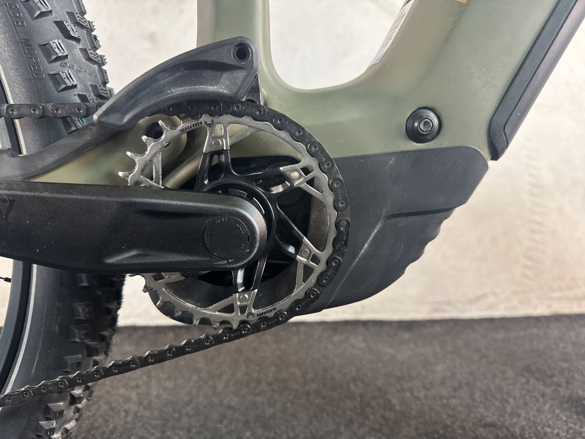 CUBE Stereo Hybrid One44 HPC TM 800 gebraucht – Motor von rechts