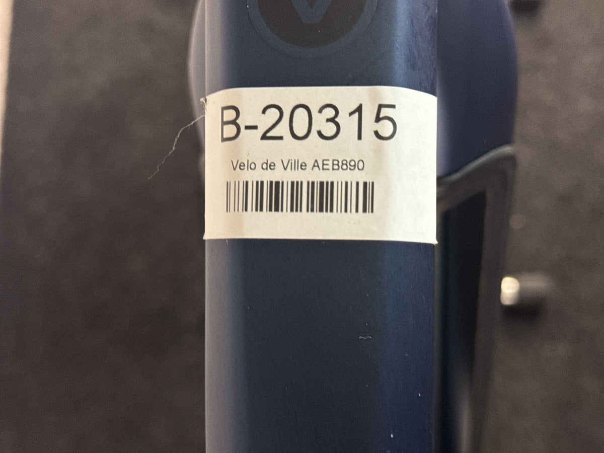 Velo de Ville AEB890 gebraucht – Rahmennummer-Etikett