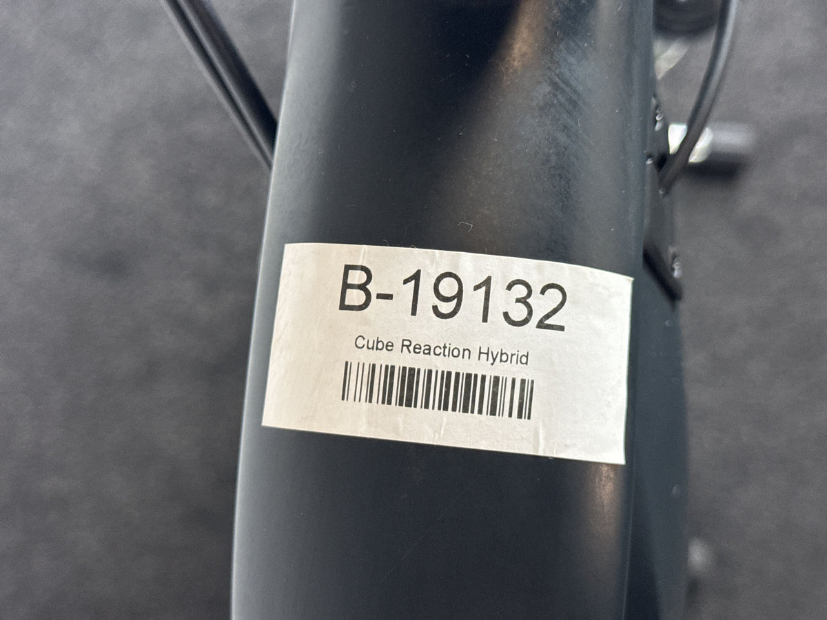 CUBE Reaction Hybrid Performance 625 gebraucht – Rahmennummer-Etikett