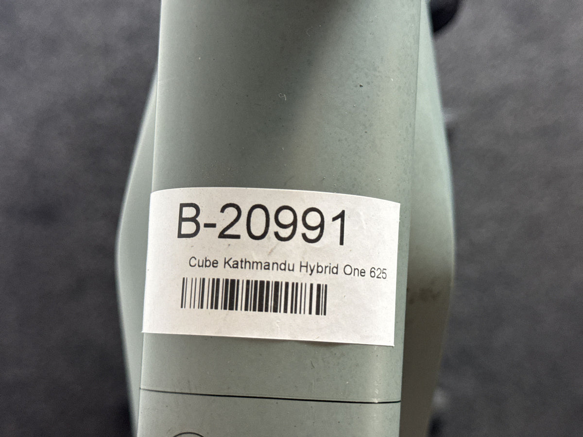 CUBE Kathmandu Hybrid ONE 625 gebraucht – Rahmennummer-Etikett