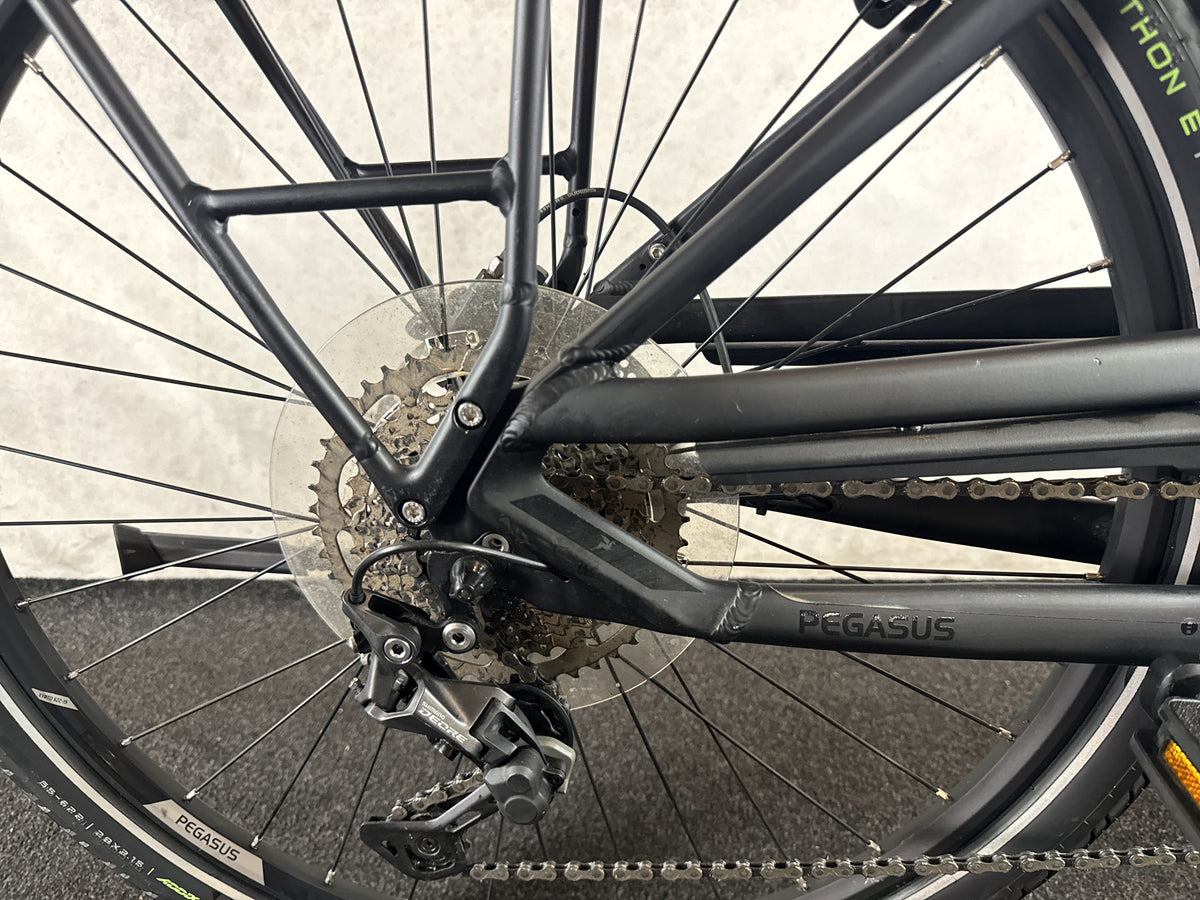 Pegasus EVO 10 Lite Comfort gebraucht – Hinterradnabe und Schaltung