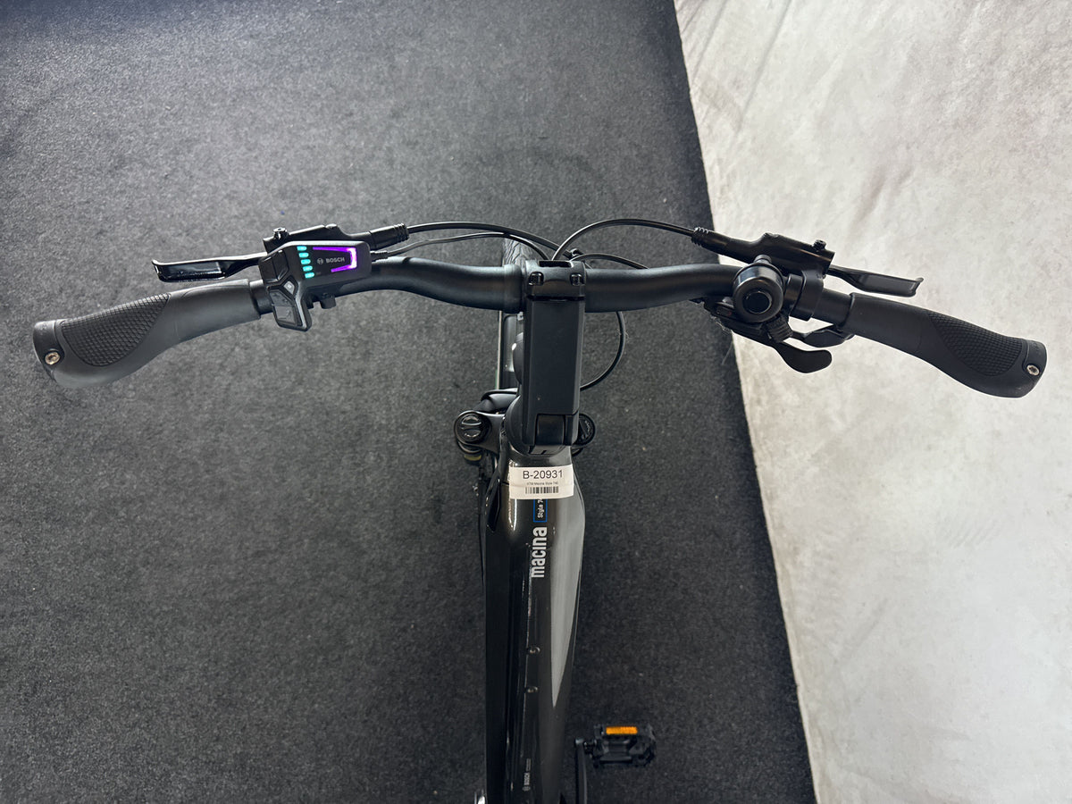 KTM Macina Style 740 gebraucht – Cockpit aus Fahrersicht