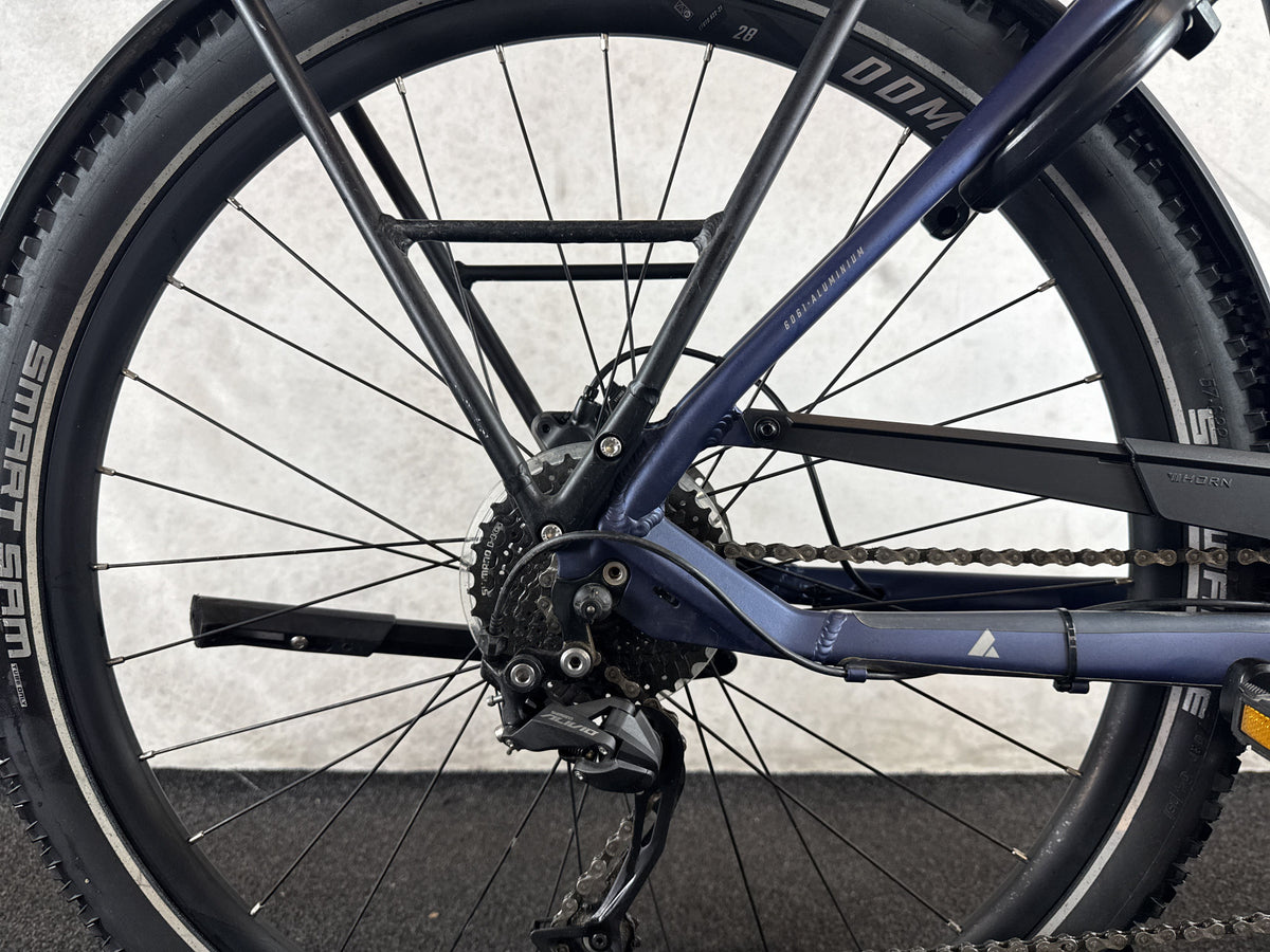 Bulls Allground EVO gebraucht – Hinterradnabe und Schaltung