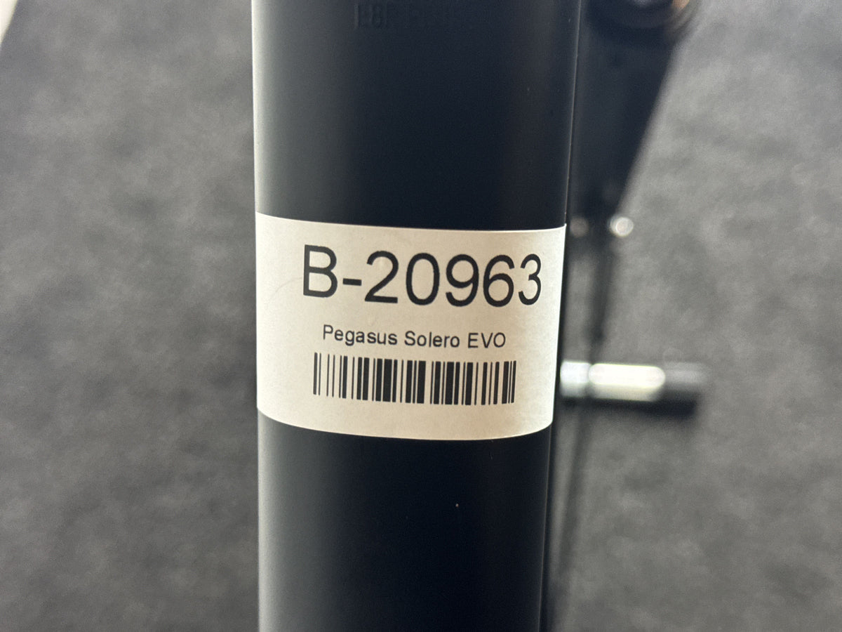 Pegasus Solero EVO 8F gebraucht – Rahmennummer-Etikett