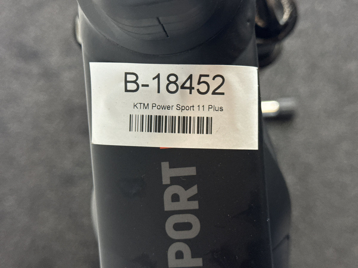 KTM Power Sport 11 Plus gebraucht – Rahmennummer-Etikett