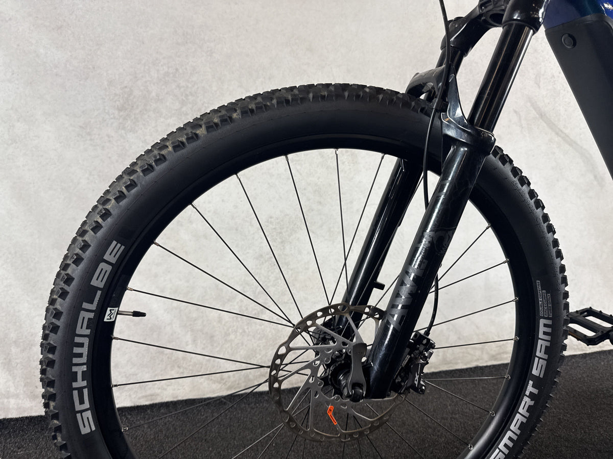 CUBE Reaction Hybrid SLX 800 gebraucht – Vorderrad und Gabel