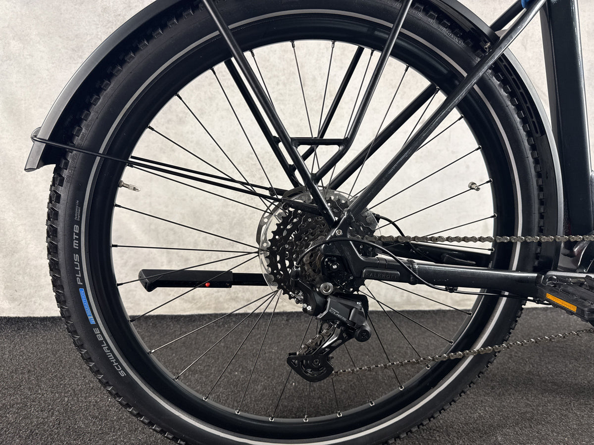 Kalkhoff Entice 5 Season gebraucht – Hinterradnabe und Schaltung